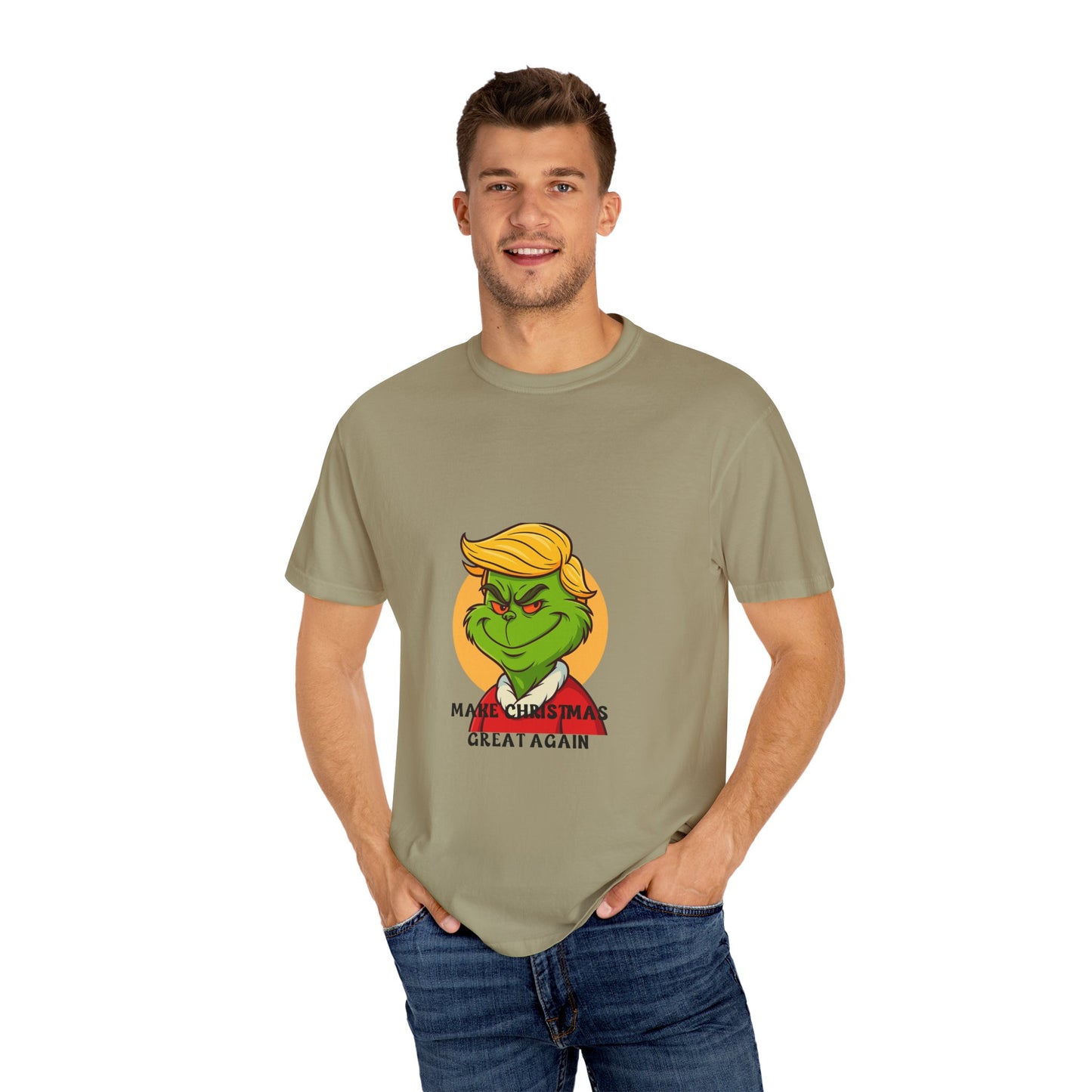 Make Christmas Great Again- Grinch/Trump T-Shirt