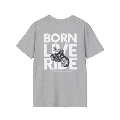 Adventure Ride Unisex T-Shirt - Motorcycle Graphic Tee, Perfect for Bikers, Gift for Riders, Casual Wear, Summer Outfit