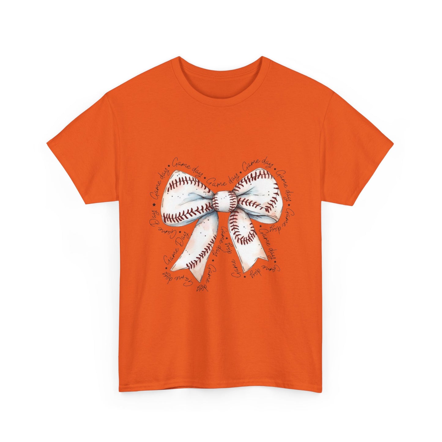 Bow Stitch Tee — Cute Hand-Drawn Ribbon Graphic T-Shirt