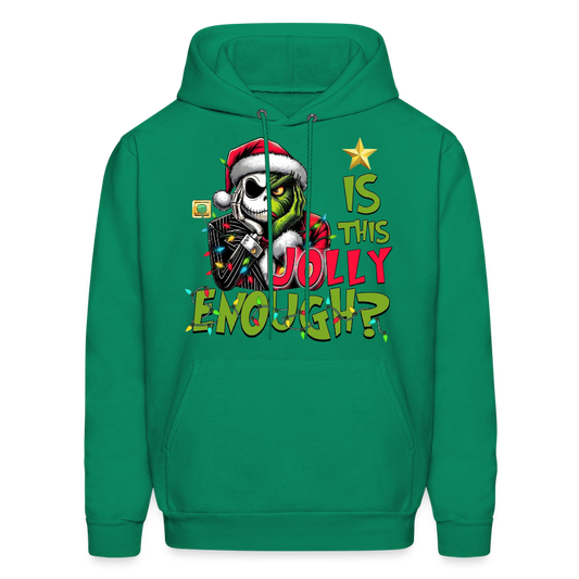 Men's Hoodie - kelly green