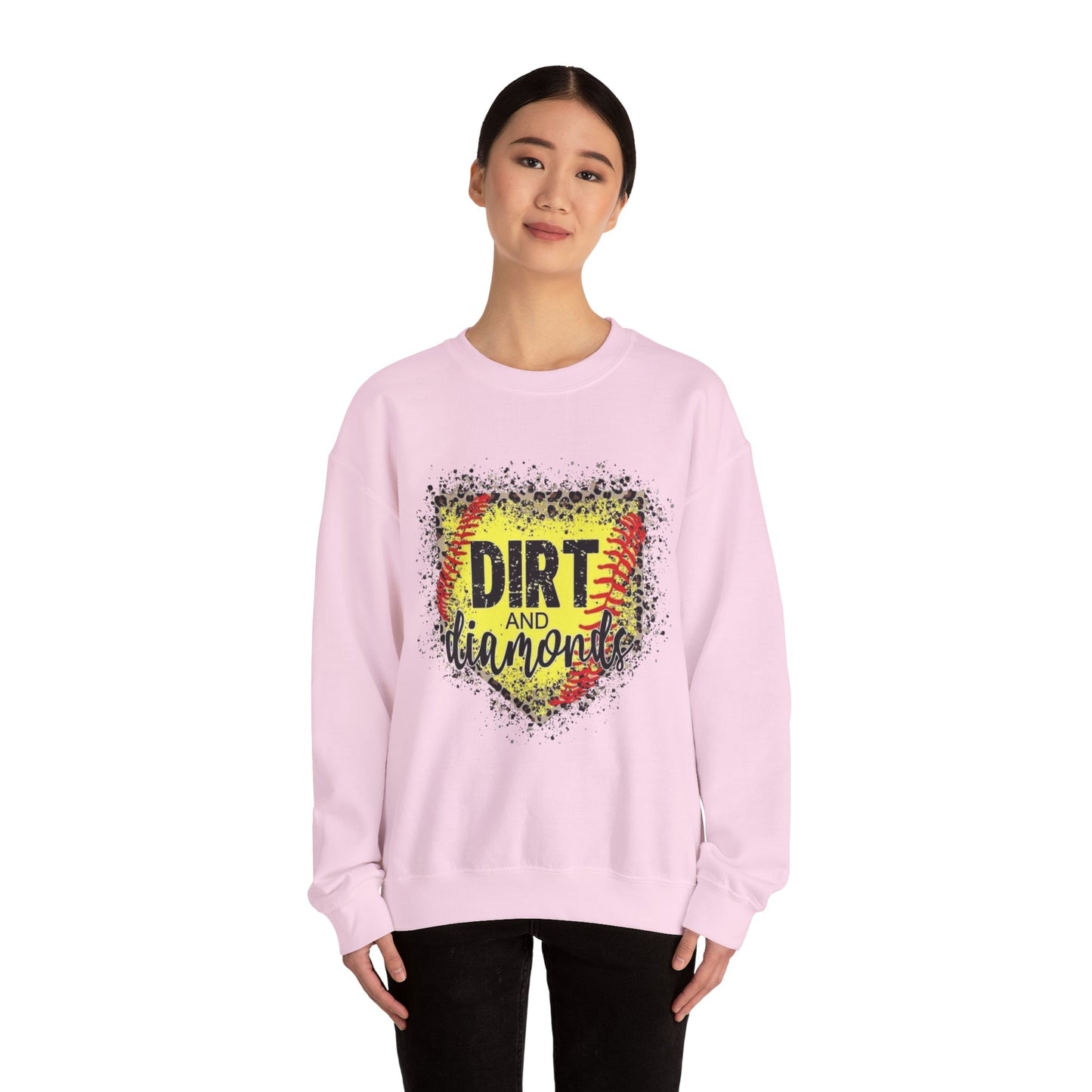 Dirt and Diamonds Sweatshirt — Baseball-Inspired Crewneck for Players & Fans