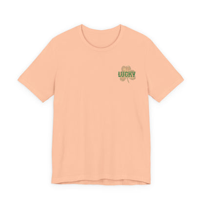 Lucky- St. Patrick's Day- Unisex Jersey Short Sleeve Tee