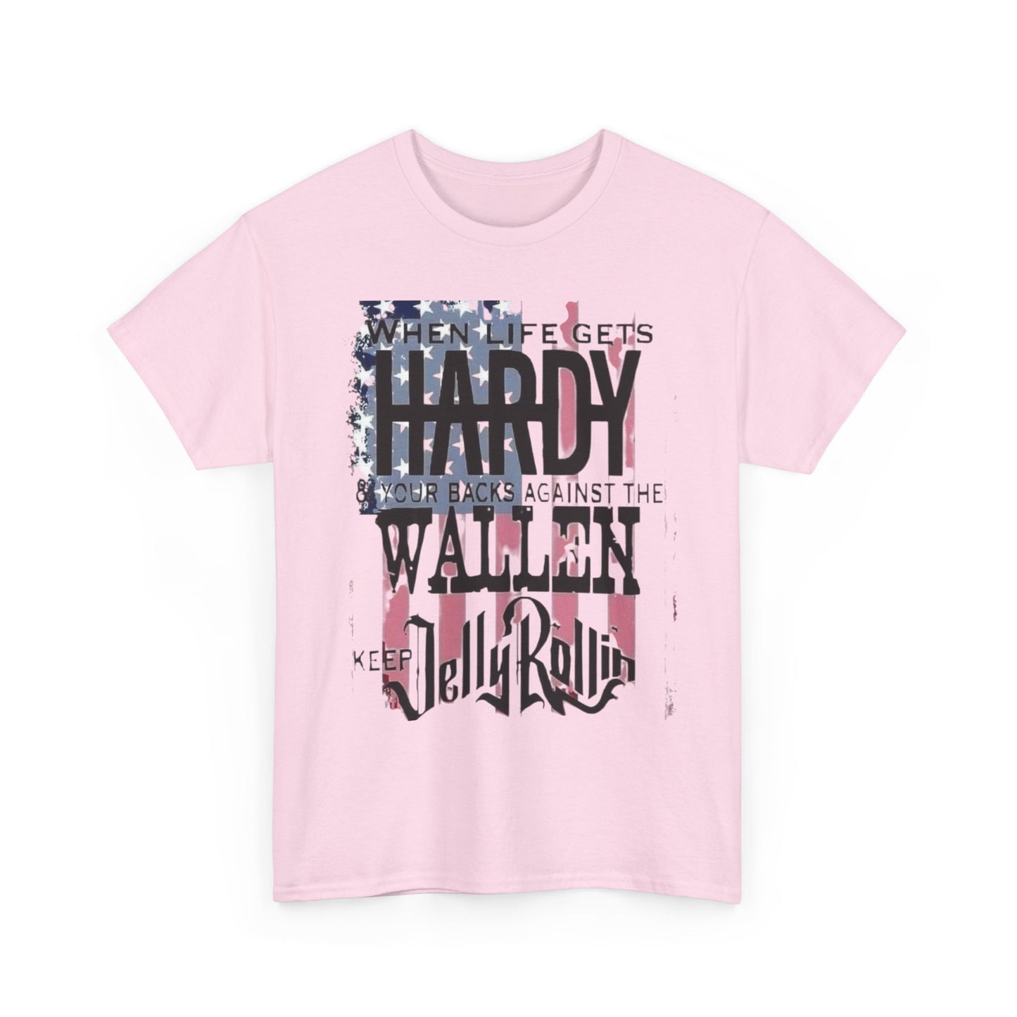 Hard & y, Wallen, Jelly- American Flag Music T‑Shirt — Country Singer Tribute Tee