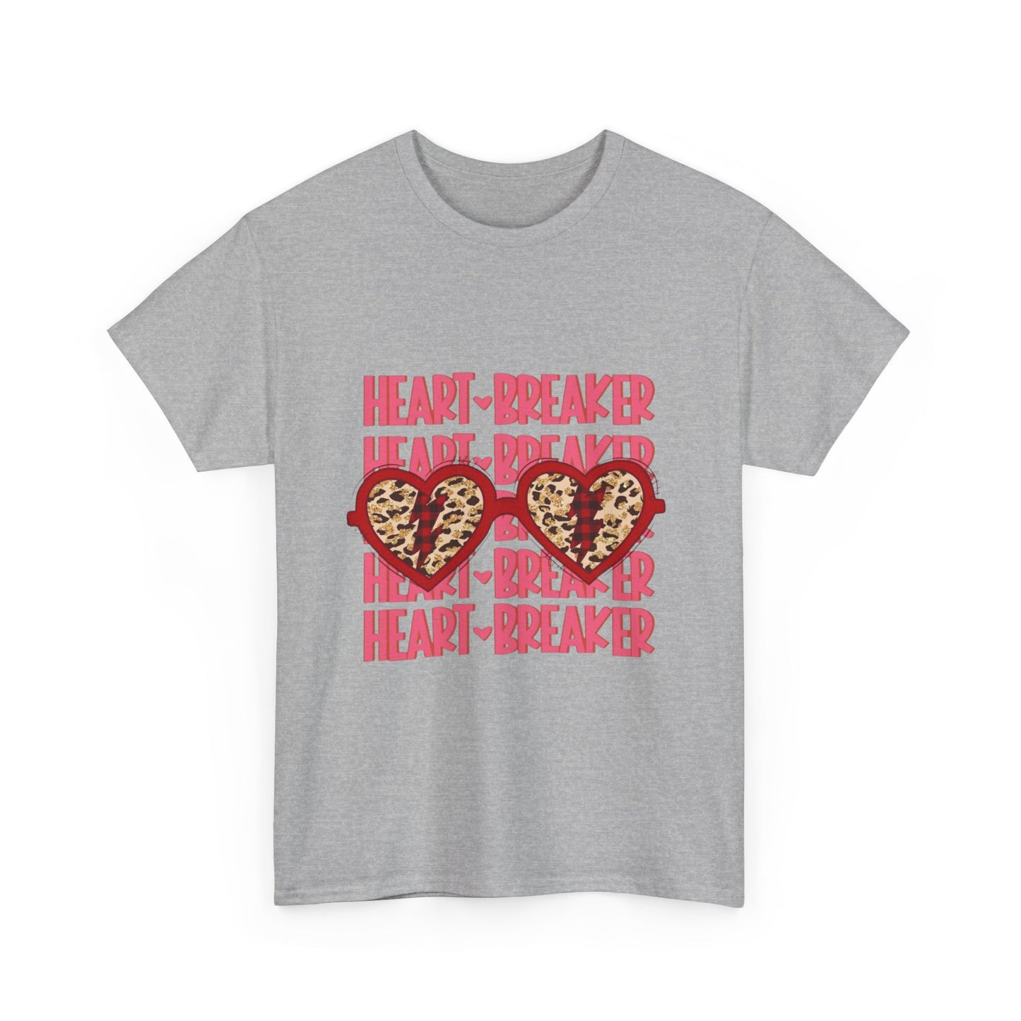 Heartbreaker Leopard Heart Graphic Tee