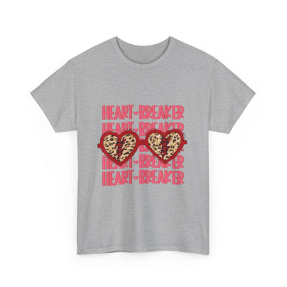 Heartbreaker Leopard Heart Graphic Tee
