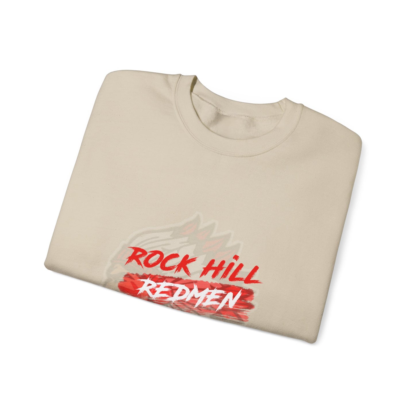 Rock Hill Redmen Basketball Crewneck Sweatshirt