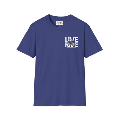 Adventure Ride Unisex T-Shirt - Motorcycle Graphic Tee, Perfect for Bikers, Gift for Riders, Casual Wear, Summer Outfit