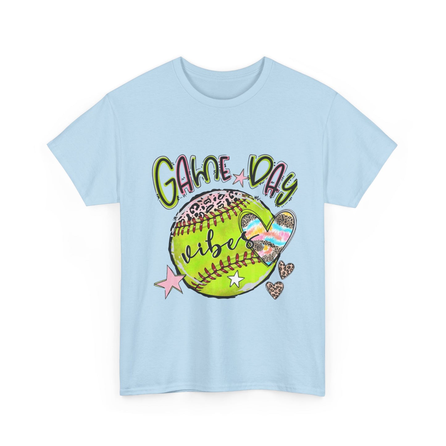 Softball- Game Day- Unisex Heavy Cotton Tee