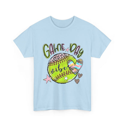 Softball- Game Day- Unisex Heavy Cotton Tee