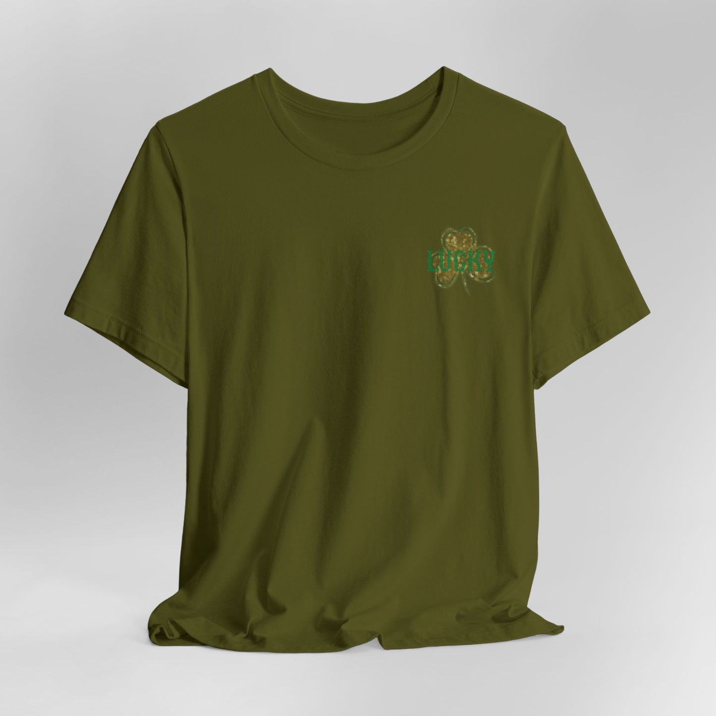 Lucky- St. Patrick's Day- Unisex Jersey Short Sleeve Tee