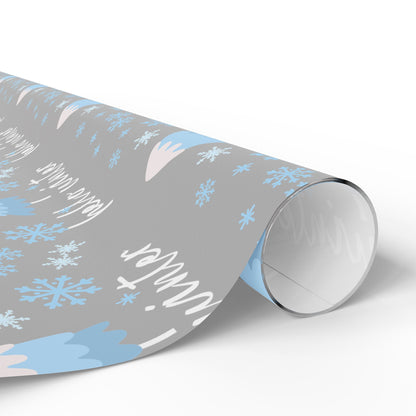 Winter Wonderland Elegant Gift Wrapping Paper for All Occasions