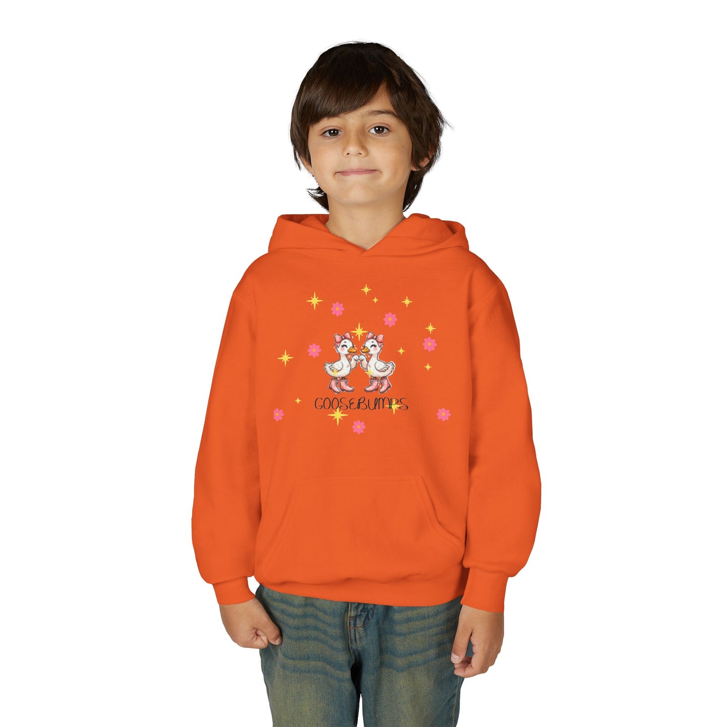 Goose Bumps! Youth Hoodie, Pet Lover Gift, Spring Fashion, Kids Sweatshirt, Birthday Present, Adorable Animal Design