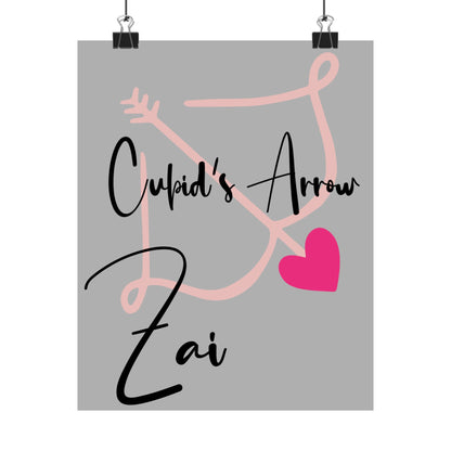 Cupid's Arrow Matte Vertical Posters Merch