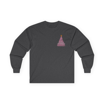 Pink Christmas Unisex Ultra Cotton Long Sleeve Tee