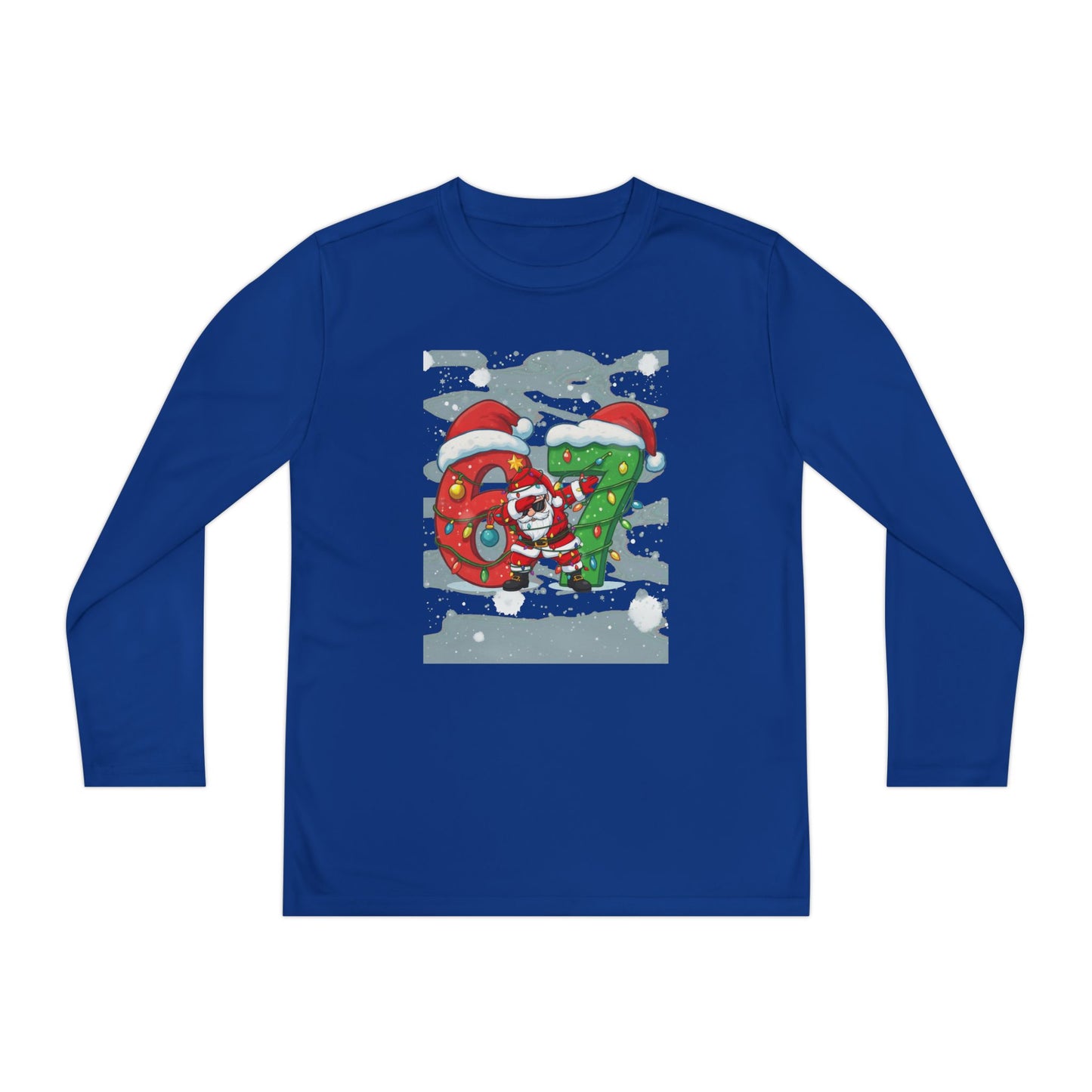 Dabbing Santa- SIX SEVEN 🤲🏼Long Sleeve Tee