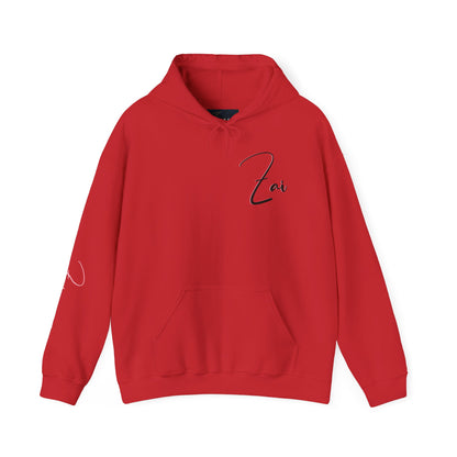 Cupid’s Arrow Lei Hoodie — Heart Arrow Script Pullover for Valentine’s Day