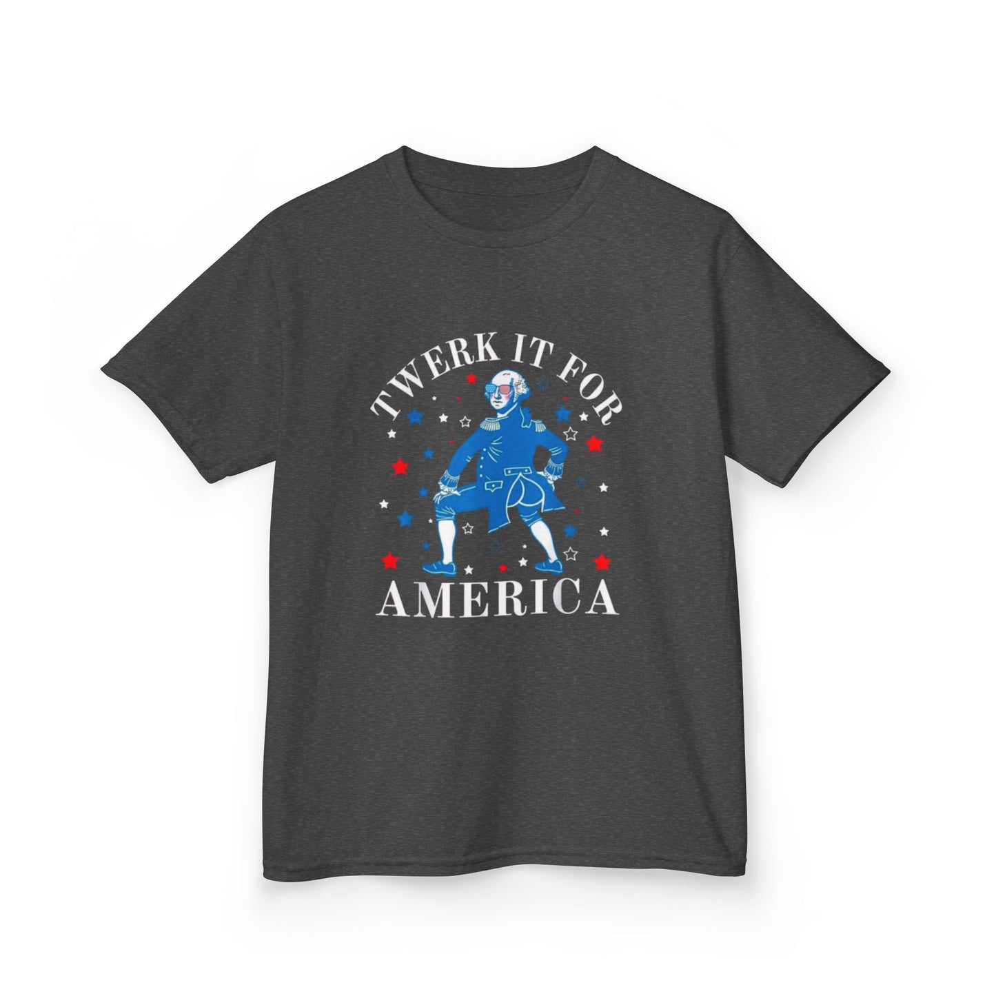Kids T-Shirt - "Twerk It For America" Patriotic 4th of July Dance Tee