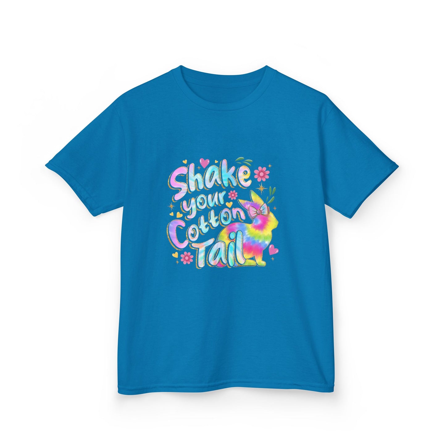 Kids Tee — 'Shake Your Rainbow Tail' Colorful Unicorn Shirt