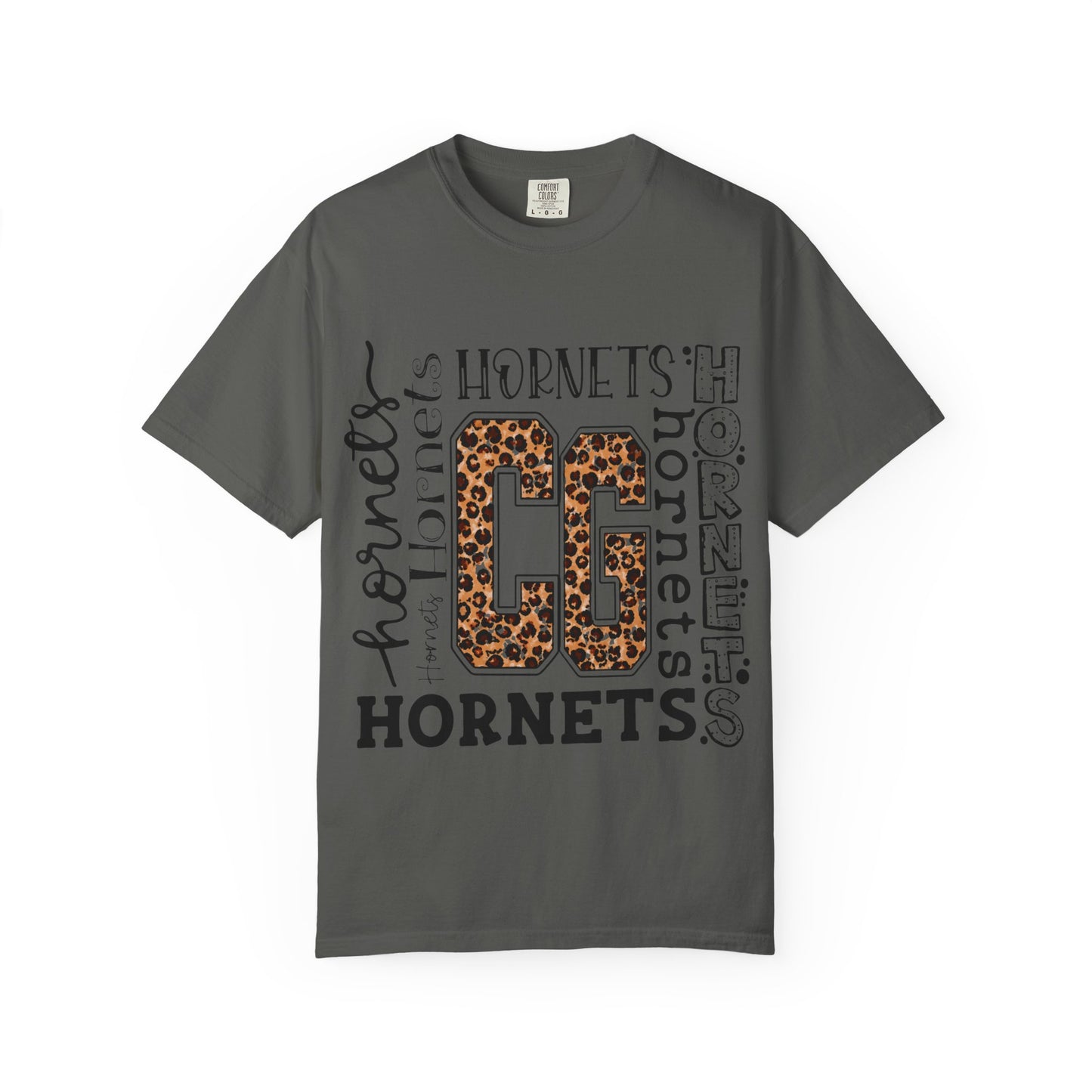 CG Hornets Spirit Leopard Print Graphic Tee | School Spirit