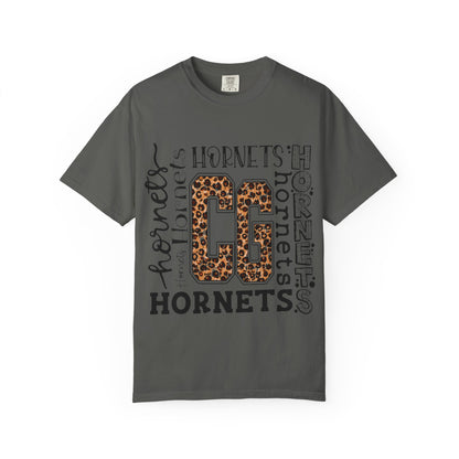 CG Hornets Spirit Leopard Print Graphic Tee | School Spirit