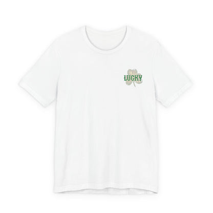 Lucky- St. Patrick's Day- Unisex Jersey Short Sleeve Tee