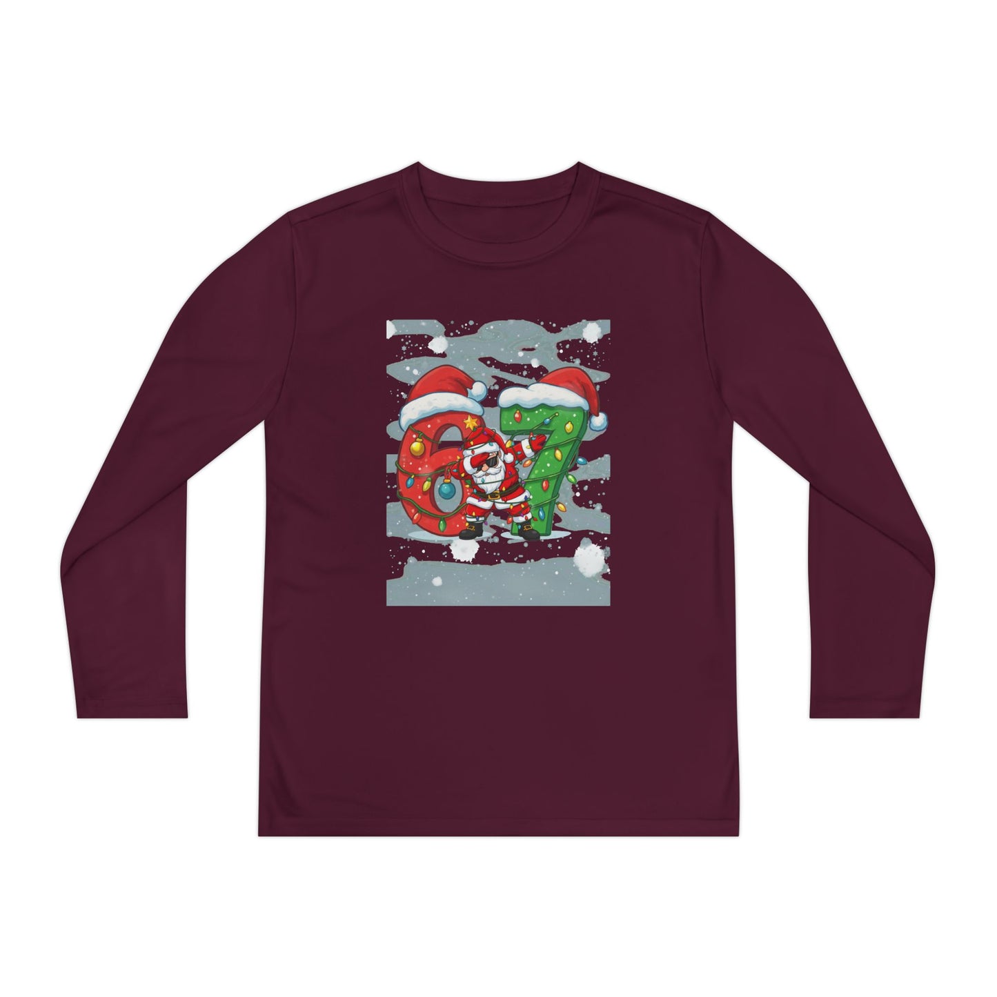 Dabbing Santa- SIX SEVEN 🤲🏼Long Sleeve Tee