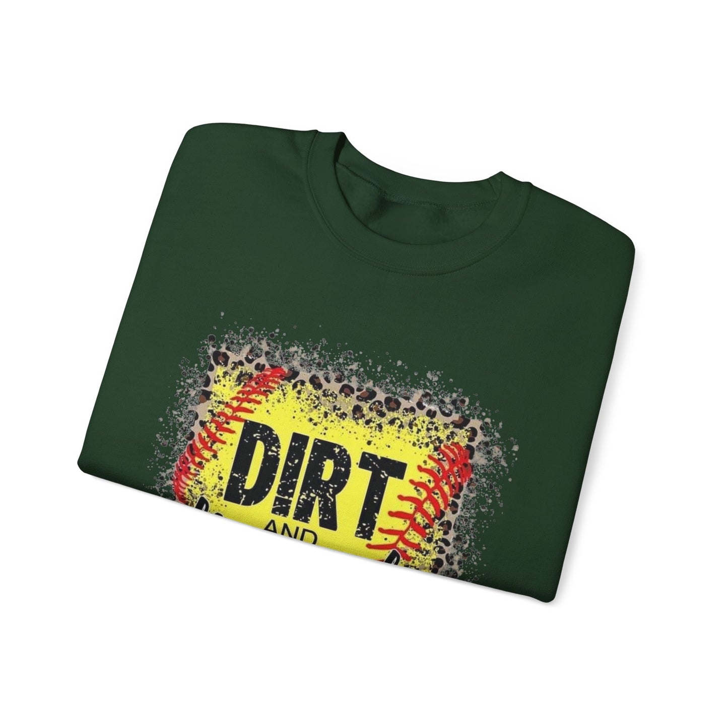 Dirt and Diamonds Sweatshirt — Baseball-Inspired Crewneck for Players & Fans