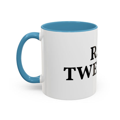 R.I.P Twenties Coffee Mug — Funny 20s Farewell Accent Mug