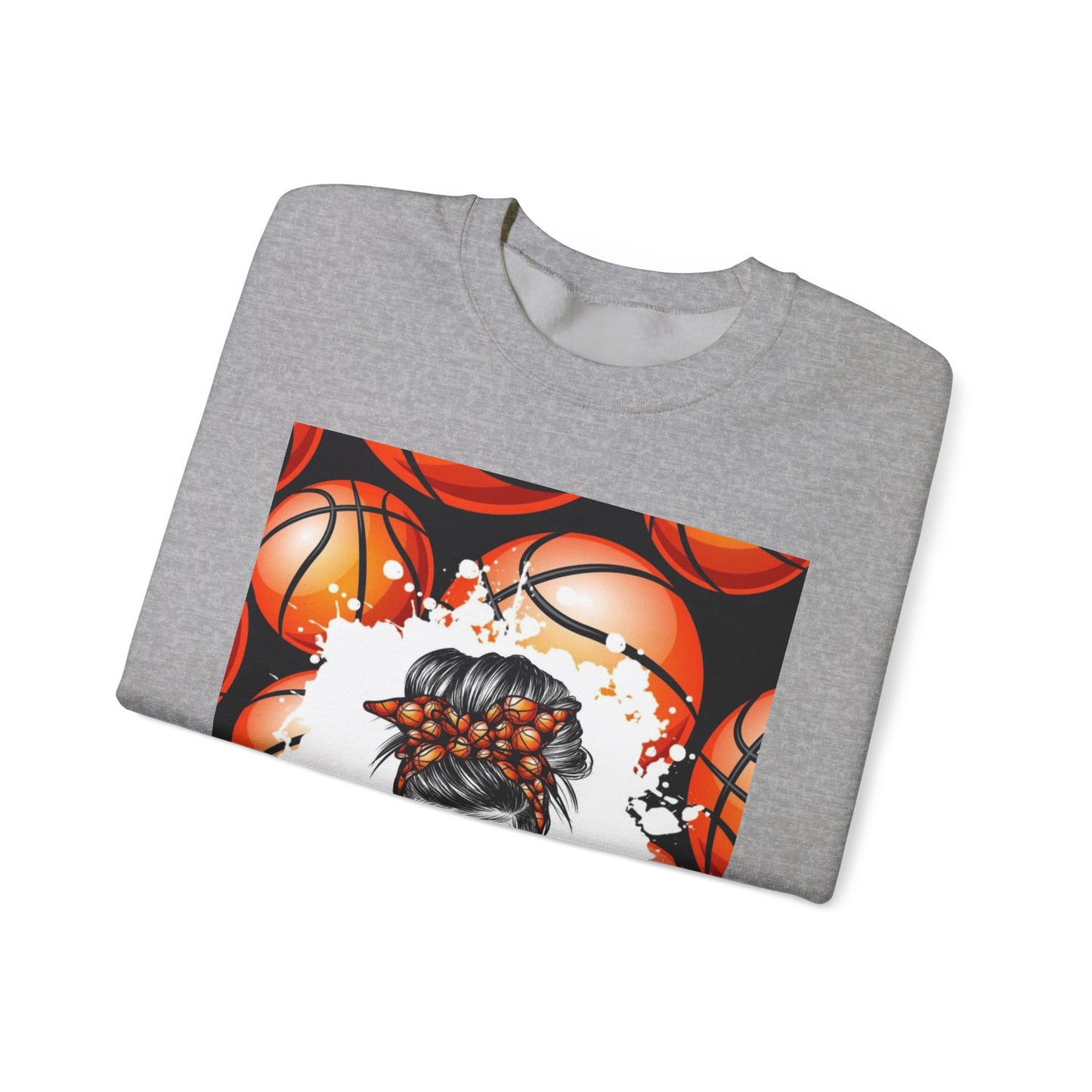 Stylish Basketball Mom Sweatshirt