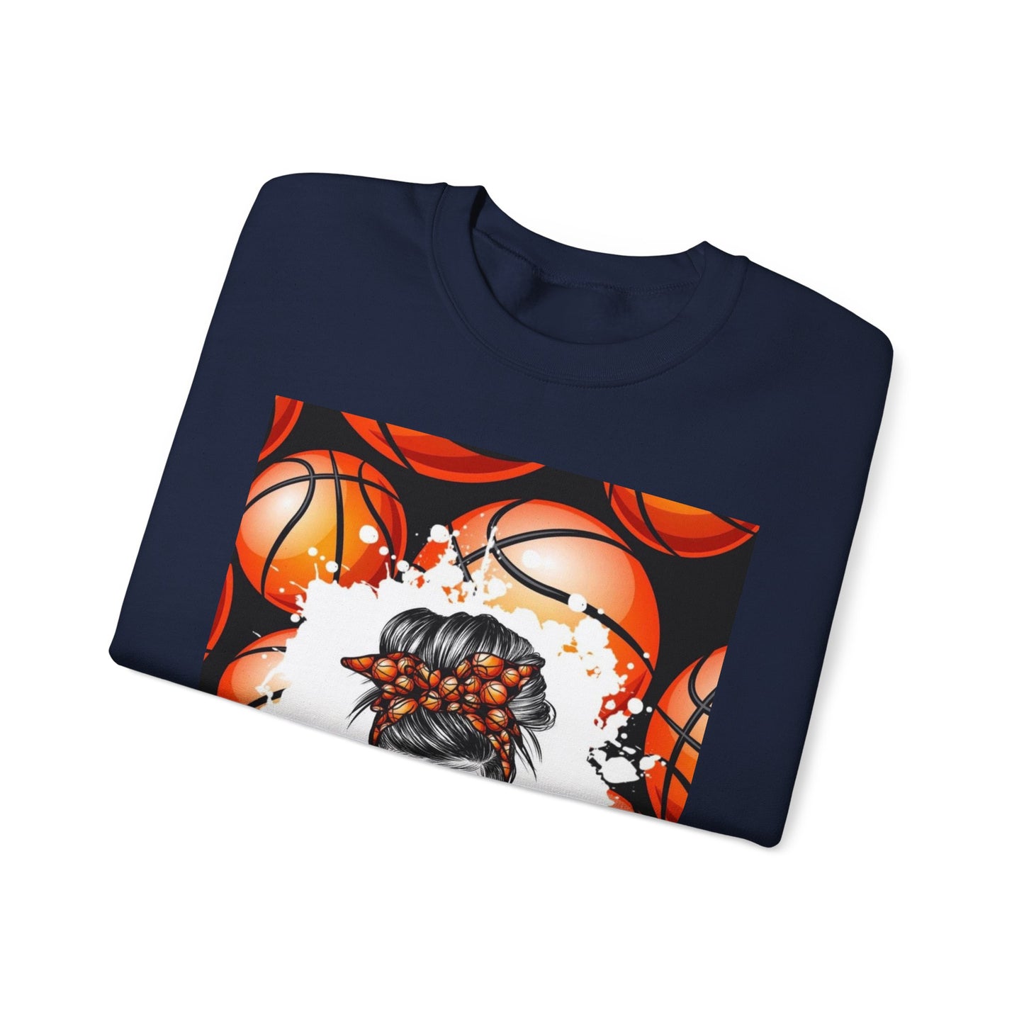 Stylish Basketball Mom Sweatshirt