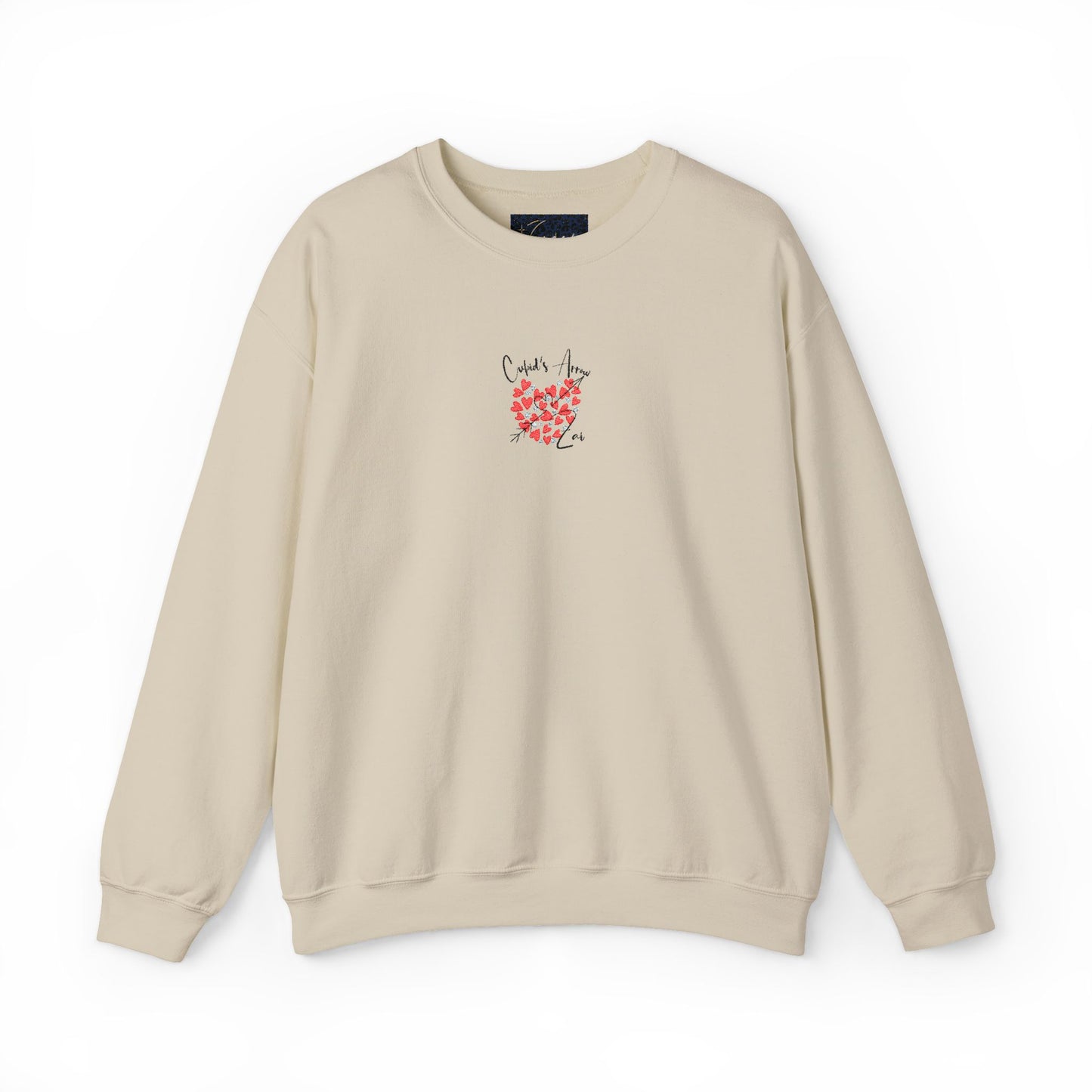 Embroidered Cupid's Arrow Merch-  Crewneck Sweatshirt