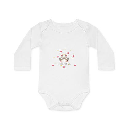Cute Baby Long-Sleeve Bodysuit