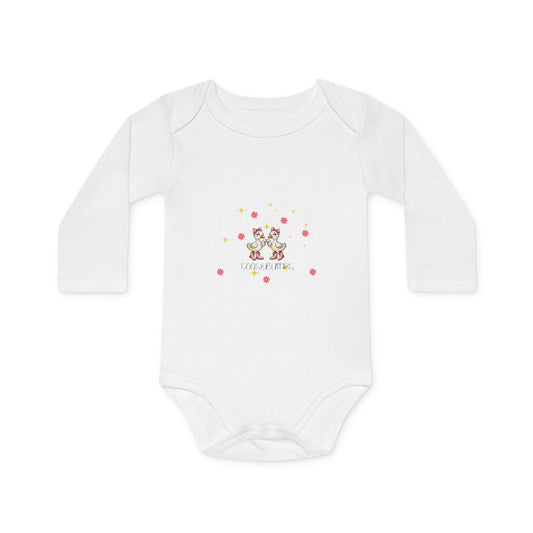 Cute Baby Long-Sleeve Bodysuit