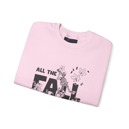 Fall Vibes Crewneck Sweatshirt, ALL THE FALL THINGS.