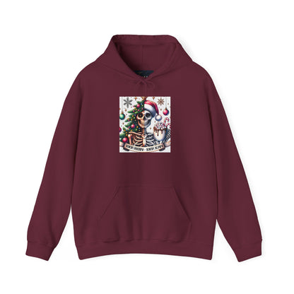 Sorta Merry, Sorta Scary. Unisex Heavy Blend™ Hooded Sweatshirt