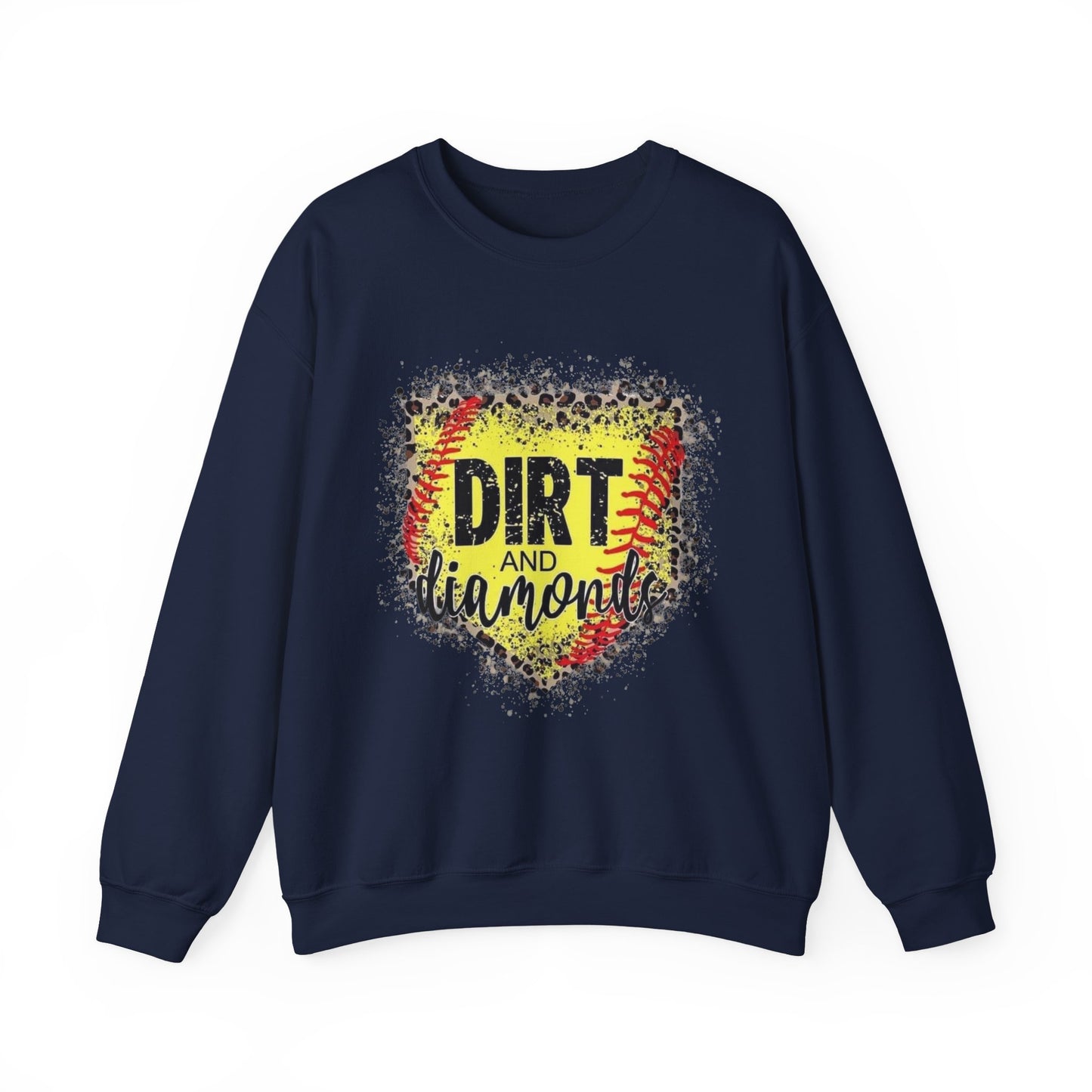 Dirt and Diamonds Sweatshirt — Baseball-Inspired Crewneck for Players & Fans