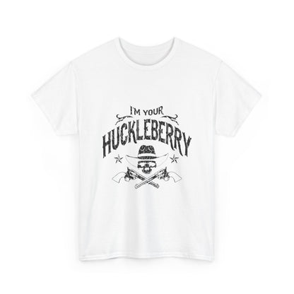 I'm Your Huckleberry T-Shirt — Vintage Western Skull & Pistols Tee