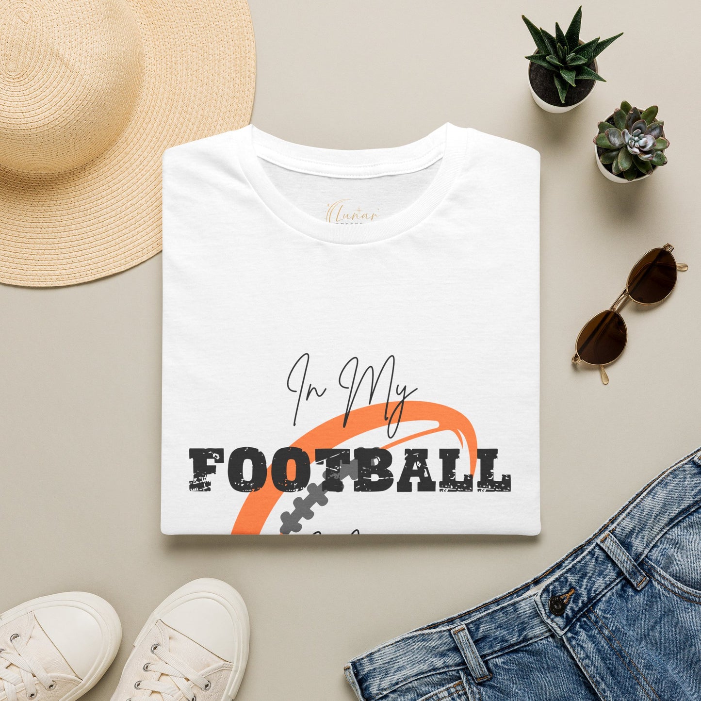 Football Mom T-Shirt — "In My Football Era" Casual Fan Tee