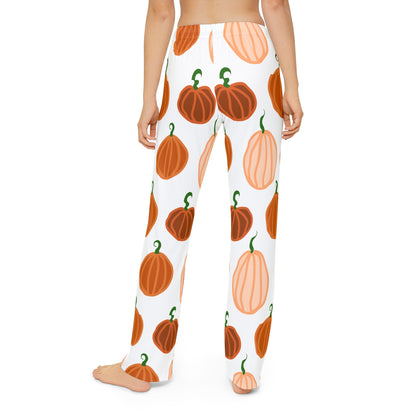 Halloween Pumpkin Kids Lounge Pants, Cozy Pajama Trousers, Fall Fashion, Kid's Sleepwear, Season's Greetings Gift