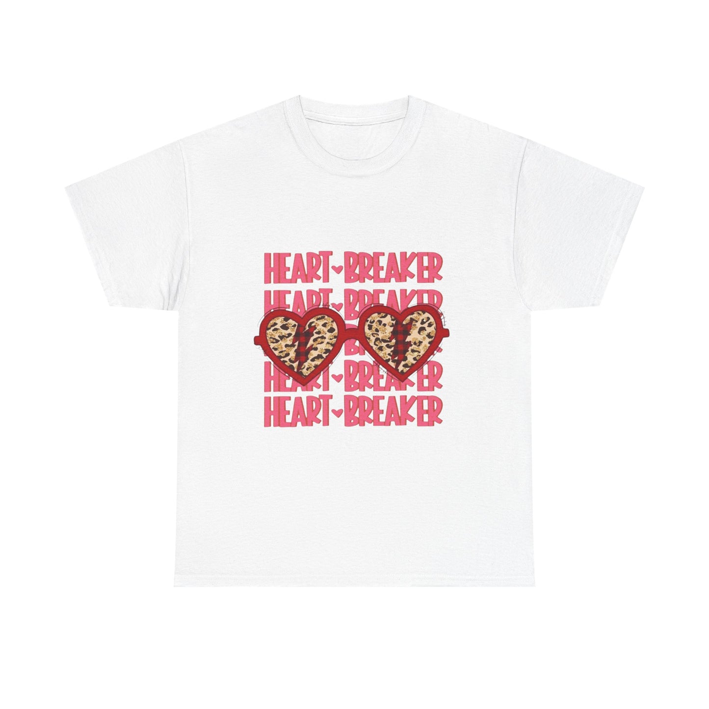 Heartbreaker Leopard Heart Graphic Tee