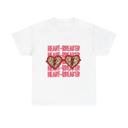 Heartbreaker Leopard Heart Graphic Tee