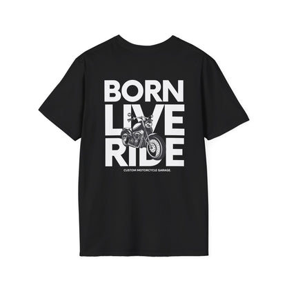 Adventure Ride Unisex T-Shirt - Motorcycle Graphic Tee, Perfect for Bikers, Gift for Riders, Casual Wear, Summer Outfit