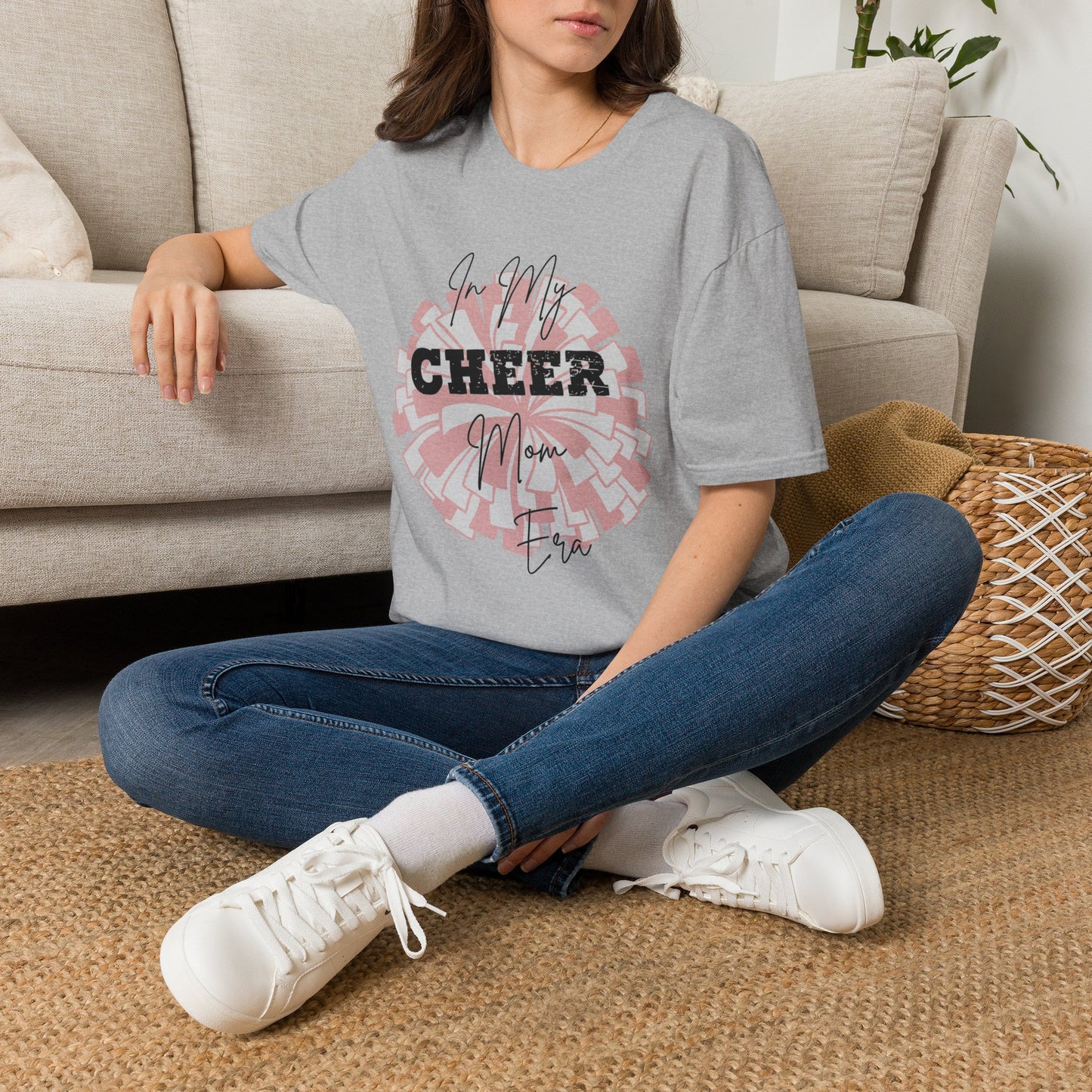 Cheer Mom T‑Shirt – "In My Cheer Mom Era" Graphic Tee