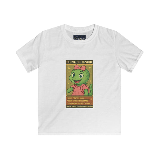 Cute Kids' Lizard Tee - Fun Graphic T-Shirt for Playtime, Birthdays, Gifts, Summer Wear, Unique Children's Apparel