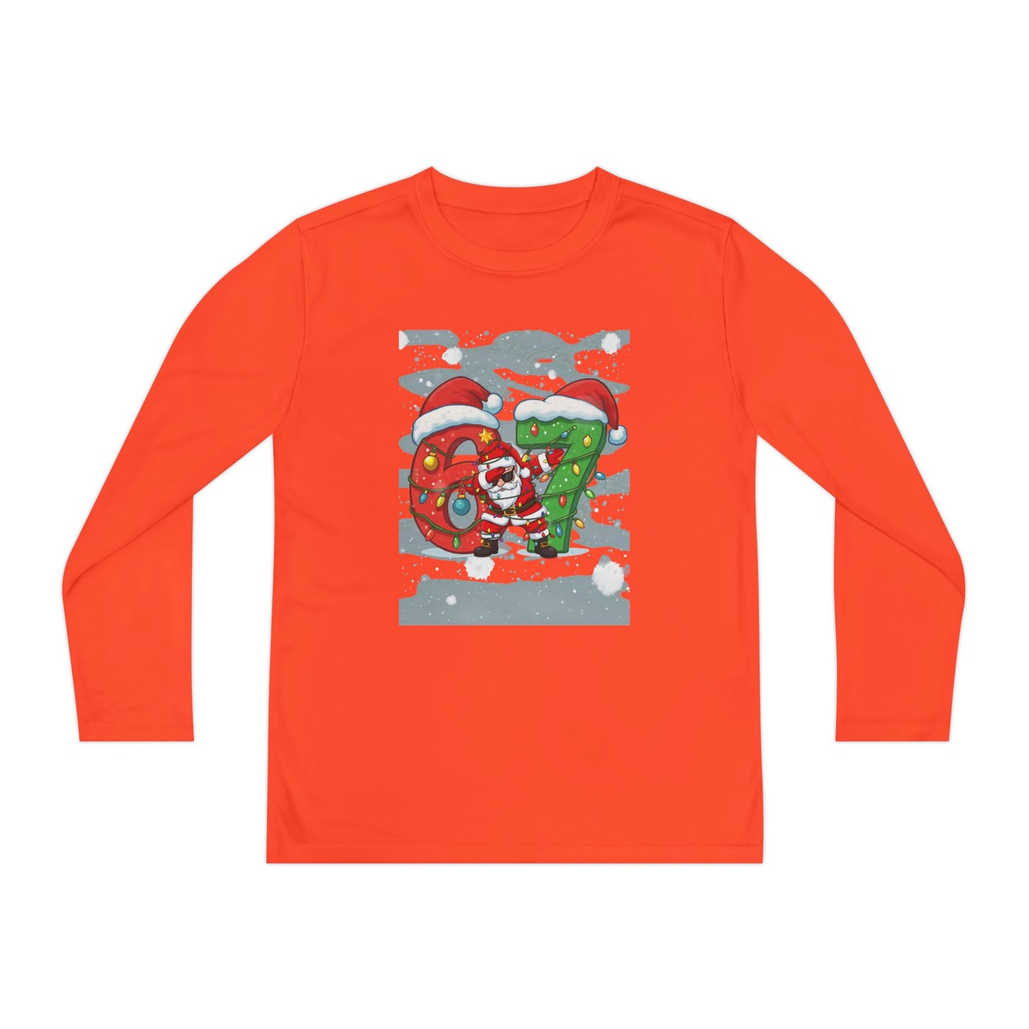 Dabbing Santa- SIX SEVEN 🤲🏼Long Sleeve Tee