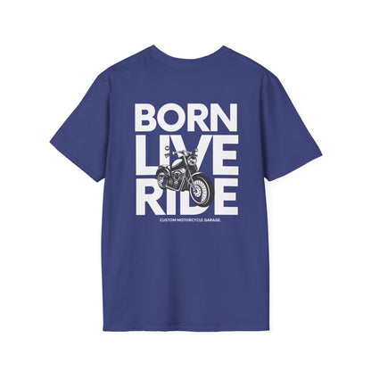 Adventure Ride Unisex T-Shirt - Motorcycle Graphic Tee, Perfect for Bikers, Gift for Riders, Casual Wear, Summer Outfit