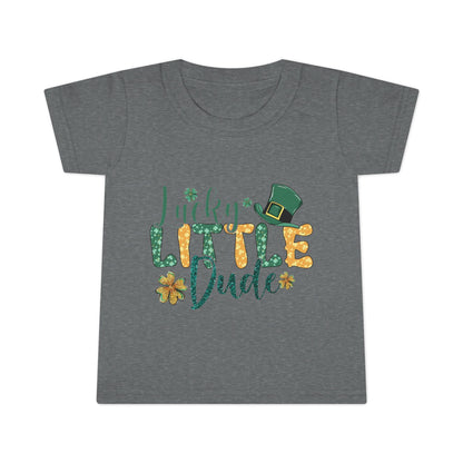 St. Patrick's Day Toddler T-Shirt — Lucky Little Dude Graphic Tee