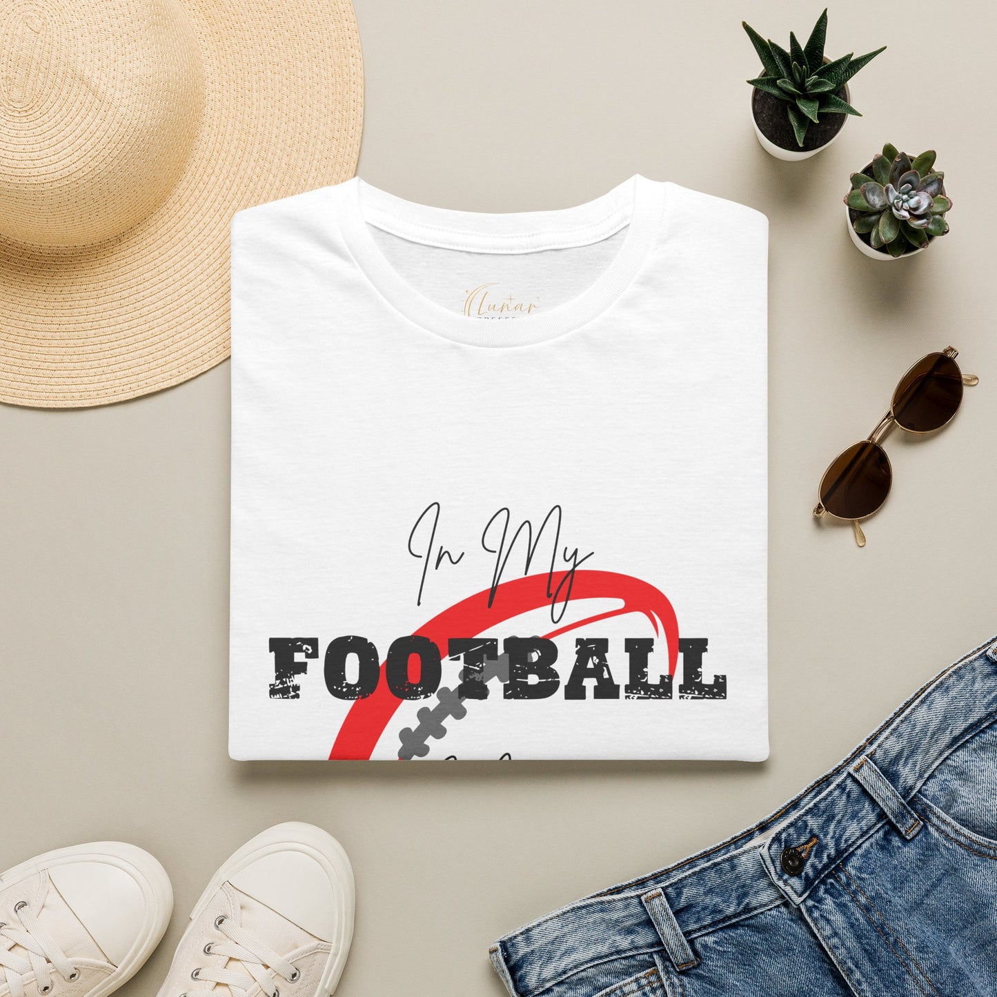 Football Mom T-Shirt — “In My Football Mom Era” Graphic Tee