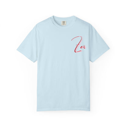 Cupid's Arrow- Sketched Unisex Garment-Dyed T-shirt