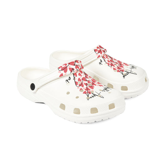 Love-Inspired EVA Foam Clogs, Cupid's Arrow Design